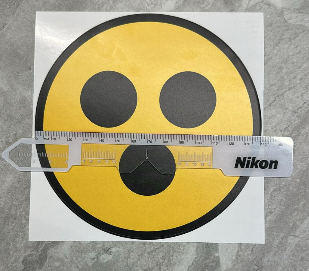 Blindenabzeichen Aufkleber – sichtbar, robust, vielseitig (40 mm | 50 mm | 140 mm)