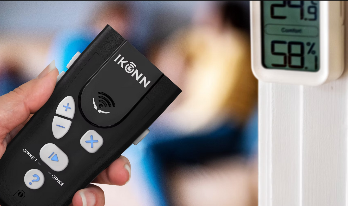 IKONN TI-1 Raumthermometer – Temperatur - Luftfeuchtigkeit barrierefrei messen