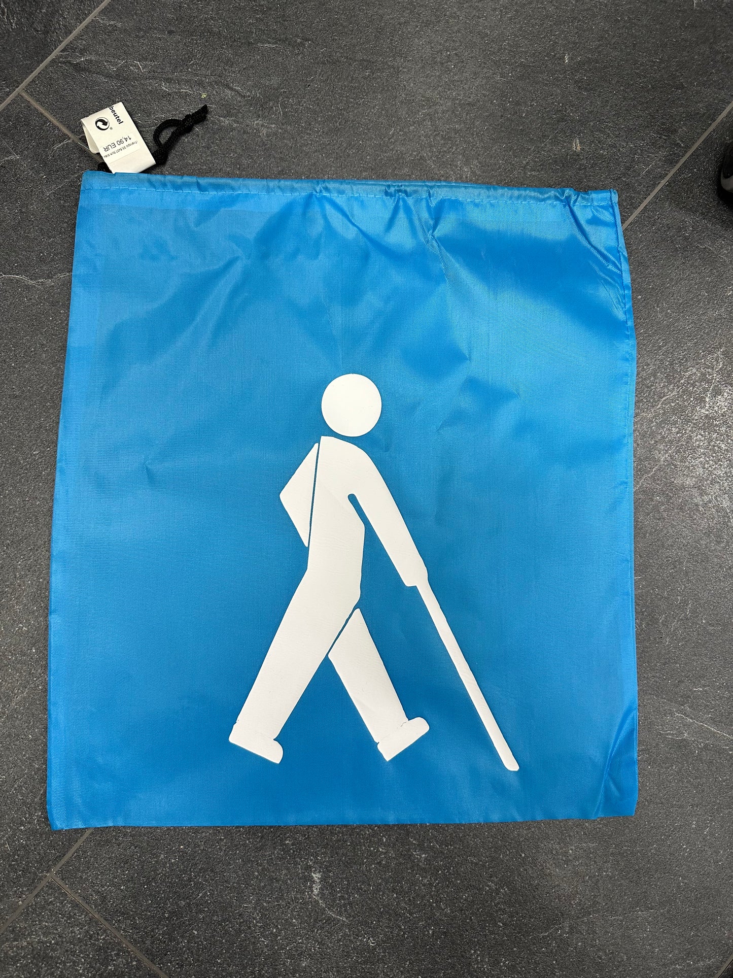 Tasche mit Stockmänchen