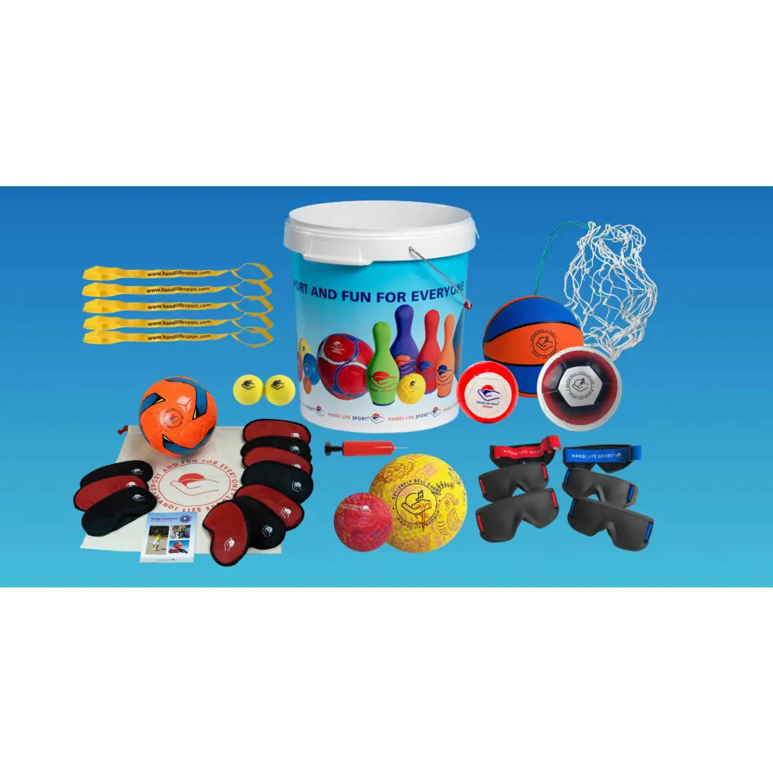 Aktivitäts-Set für Blindensport - Spiel