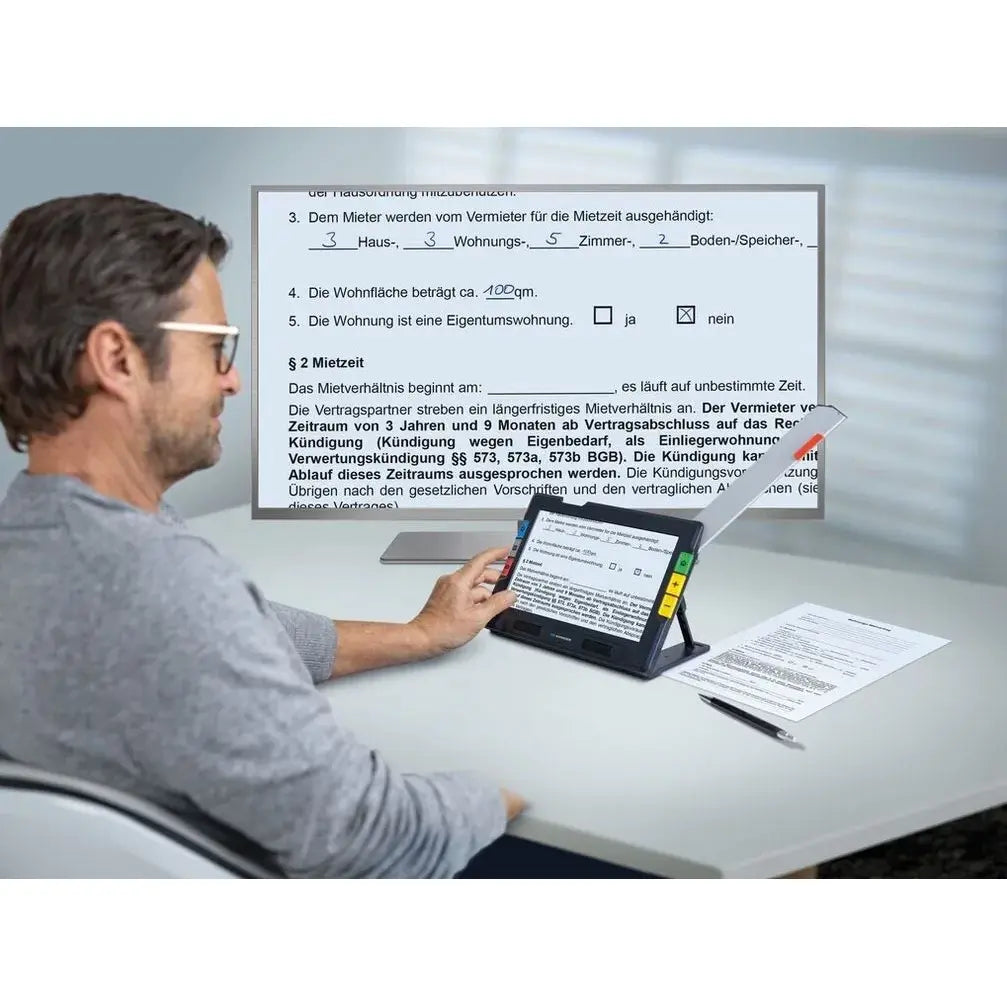 e-mag 100 Schweizer - Bildschirmlesegeräte