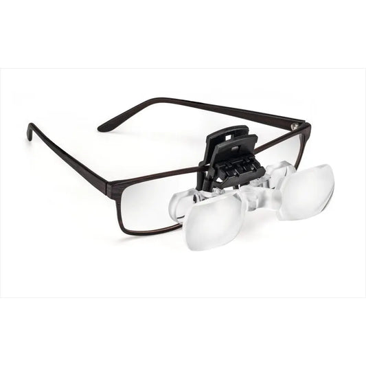 Eschenbach Max-TV Vergrößerungsclip für Brillenträger - Lupenbrillen