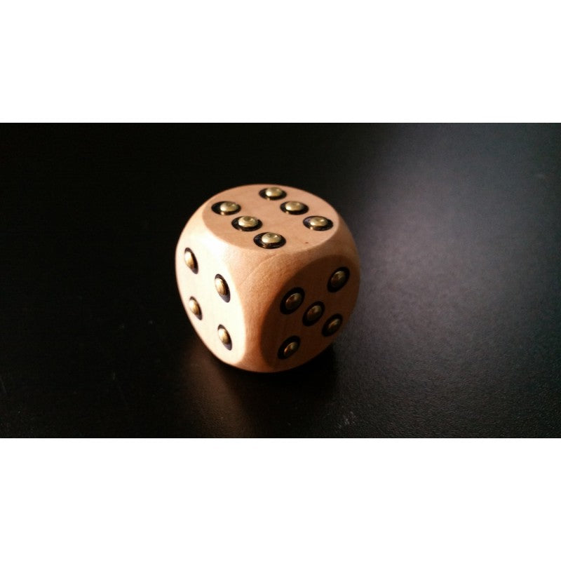 Haptischer Holzwürfel – fühlbare Augenzahlen für inklusives Spielen & Lernen