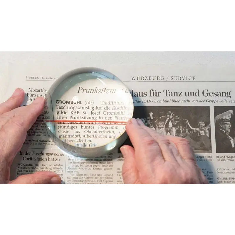 Hellfeldlupe mit Lesefeld Schweizer - Hellfeld