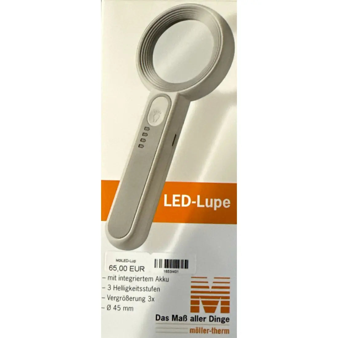 LED-Leuchtlupe mit Akku – Modell 501421 - Handlupe