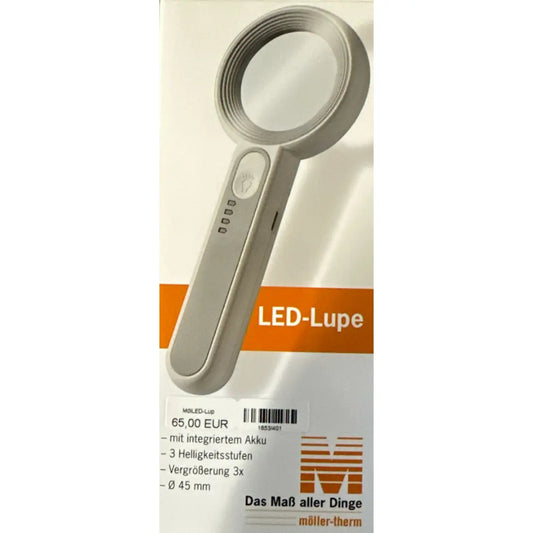 LED-Leuchtlupe mit Akku – Modell 501421 - Handlupe