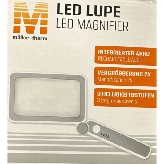 LED-Leuchtlupe mit Akku – Modell 501425 - Handlupe