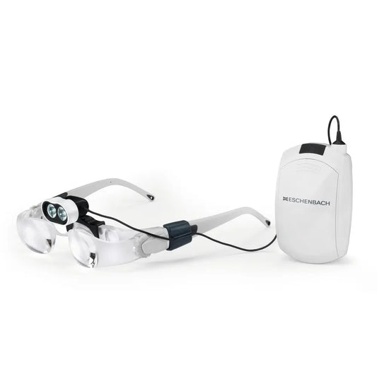 Lupenbrille und LED-Strahler Eschenbach maxDETAIL headlight LED - Lupenbrillen