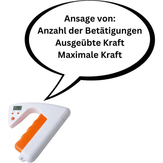 Marschall Kraftmesser mit Sprachausgabe - Alltagshilfe