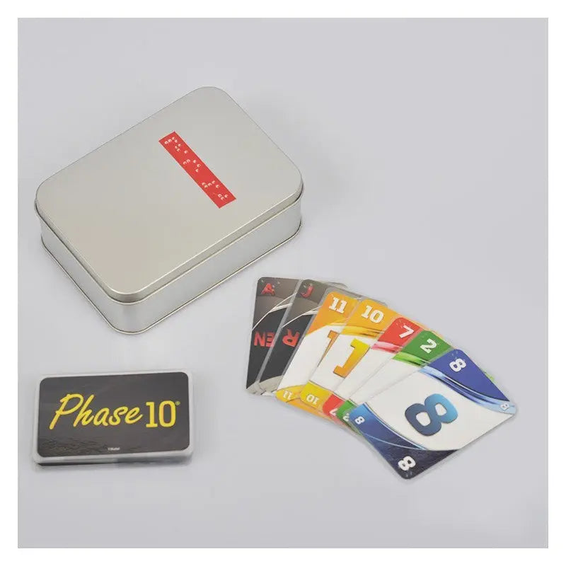 Phase 10 in Brailleschrift - Spiel