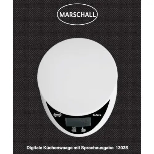 prechende digitale Küchenwaage I 1302S I Waage mit großem LCD Display I Tragkraft bis 5000g I