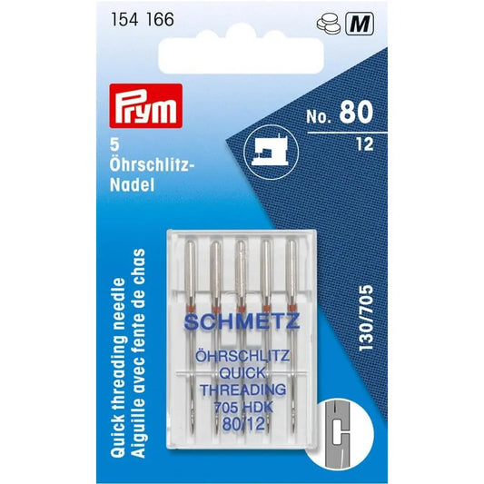 Prym 154166-1 Nähmaschinennadel HDK 80 Silber - Alltagshilfe