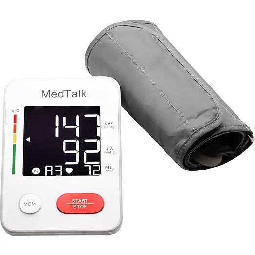 sprechendes Oberarm Blutdruckmessgerät-Medtalk - Alltagshilfe