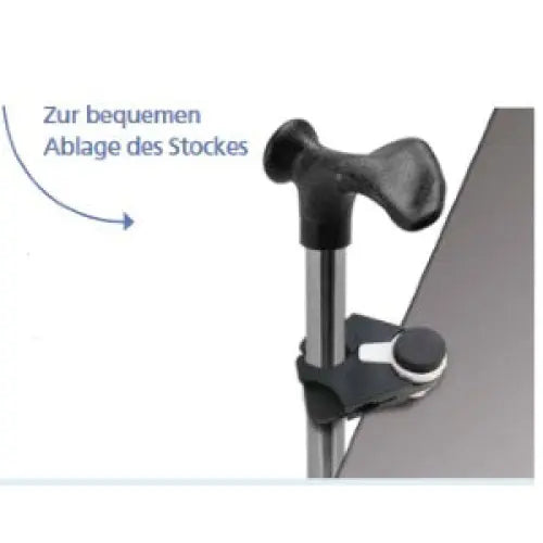 Stockhalter Gehstockhalter für Tisch für alle Gehstöcke oder Krücken - Alltagshilfe