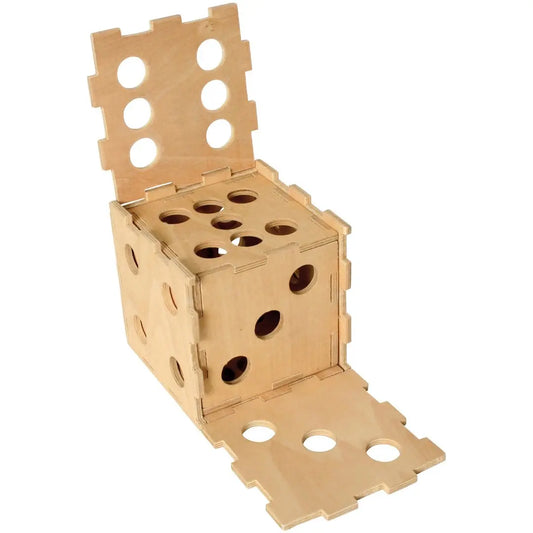 taktiler Holzcube - Spiel