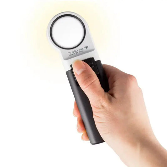 Taschenleuchtlupe Eschenbach Mobilux LED exklusive Halterung - Handlupe