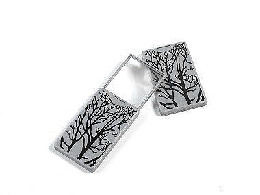 LED-Taschenlupe – Acryllinse, Kunststoffgehäuse, inkl. Batterien