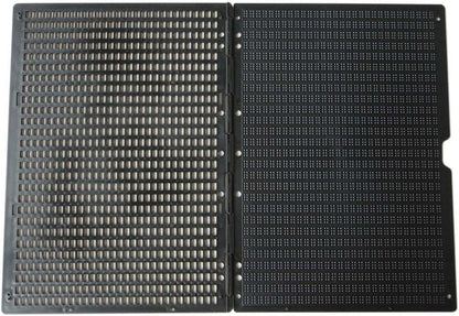 Brailletafel 27 Zeilen 30 Zeichen pro Zeile mit Griffel 2 stücke DIN A4 Schwarz