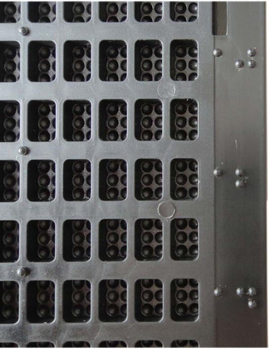 Brailletafel 27 Zeilen 30 Zeichen pro Zeile mit Griffel 2 stücke DIN A4 Schwarz