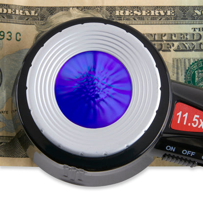 Carson CP-45 MeasureLoupe – 11,5× Messlupe mit LED, UV &amp; Messskala (Pro-Serie)