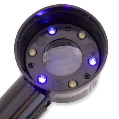 Carson CP-45 MeasureLoupe – 11,5× Messlupe mit LED, UV &amp; Messskala (Pro-Serie)