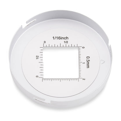Carson CP-45 MeasureLoupe – 11,5× Messlupe mit LED, UV &amp; Messskala (Pro-Serie)