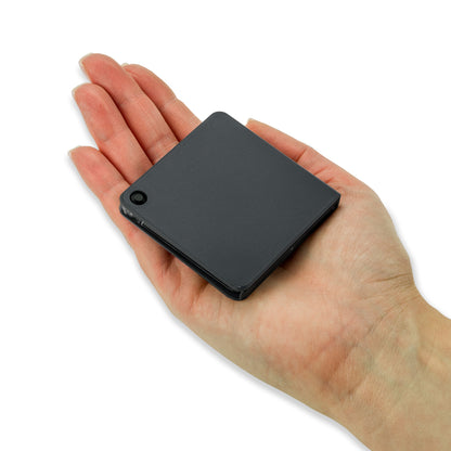 Carson MagniFlip Plus GN-44 – Taschenlupe 2,5× / 5× / 7× mit Schutzhülle (Schwarz)
