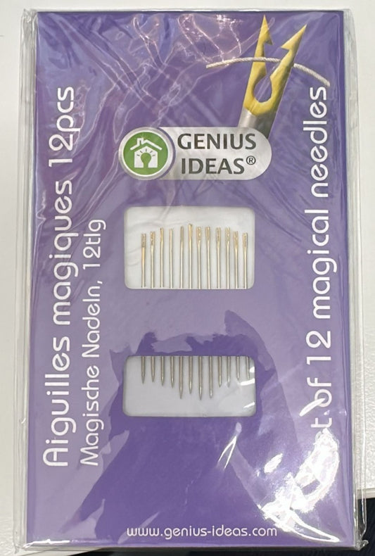 Genius Ideas Magic Needles – 12 selbst­einfädelnde Nähnadeln 007220