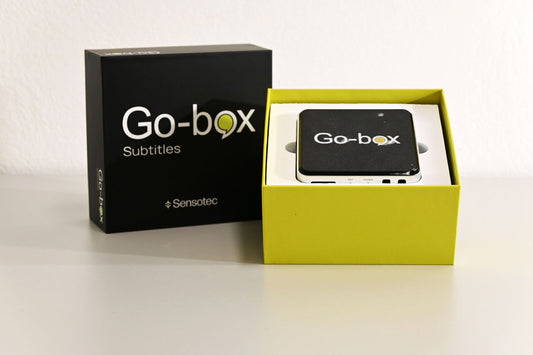 Sensotec Go-Box – Untertitel vergrößern oder vorlesen, ganz ohne PC