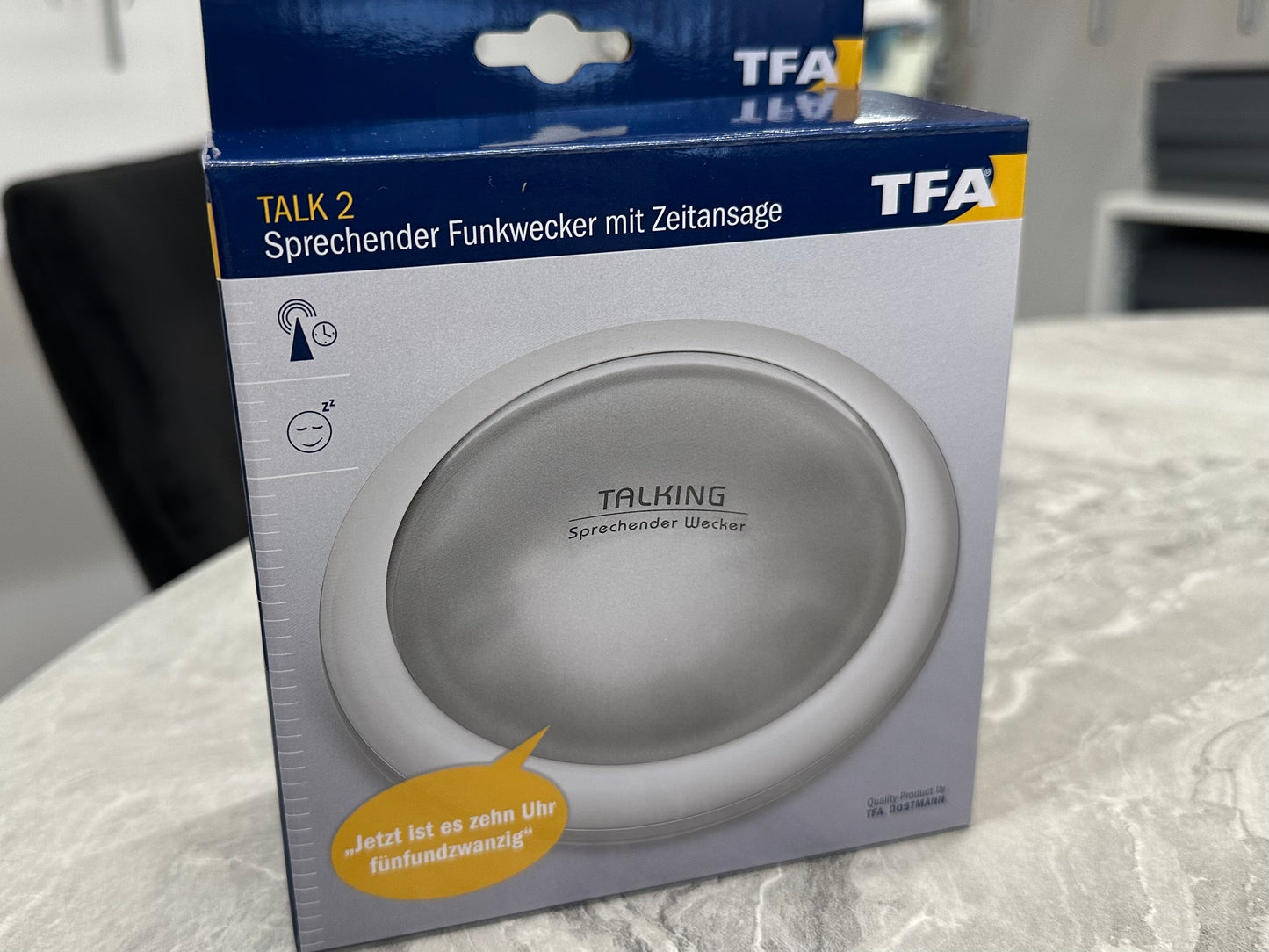 TFA sprechender Wecker