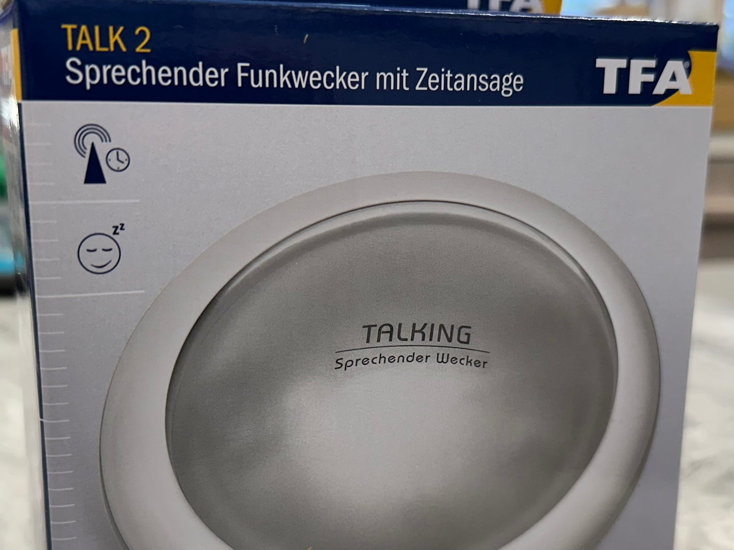 TFA sprechender Wecker