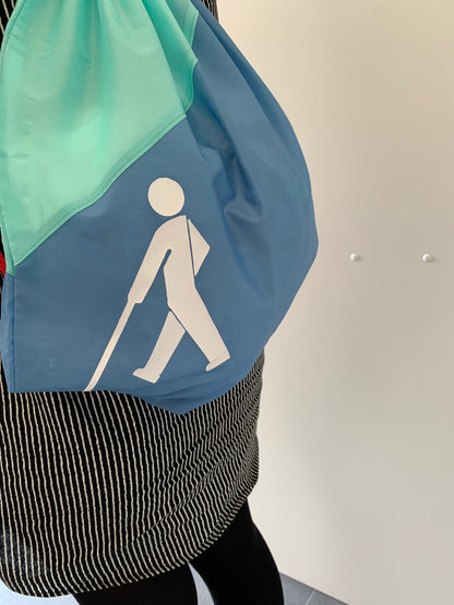 Festival Rücksack mit Stockmänchen