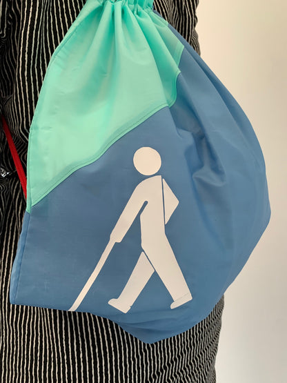 Festival Rücksack mit Stockmänchen