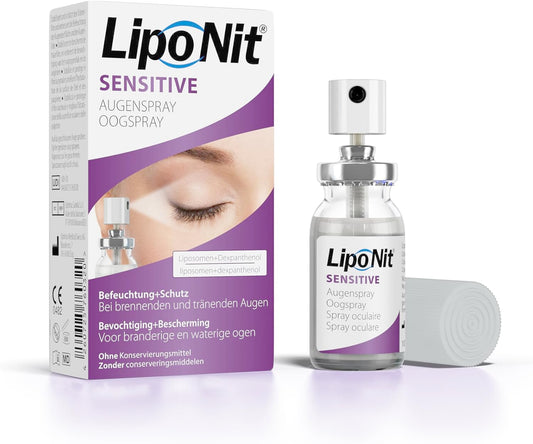 Lipo Nit® Augenspray Sensitive - zur Pflege der Augenpartie, mit Dexpanthenol, 10 ml