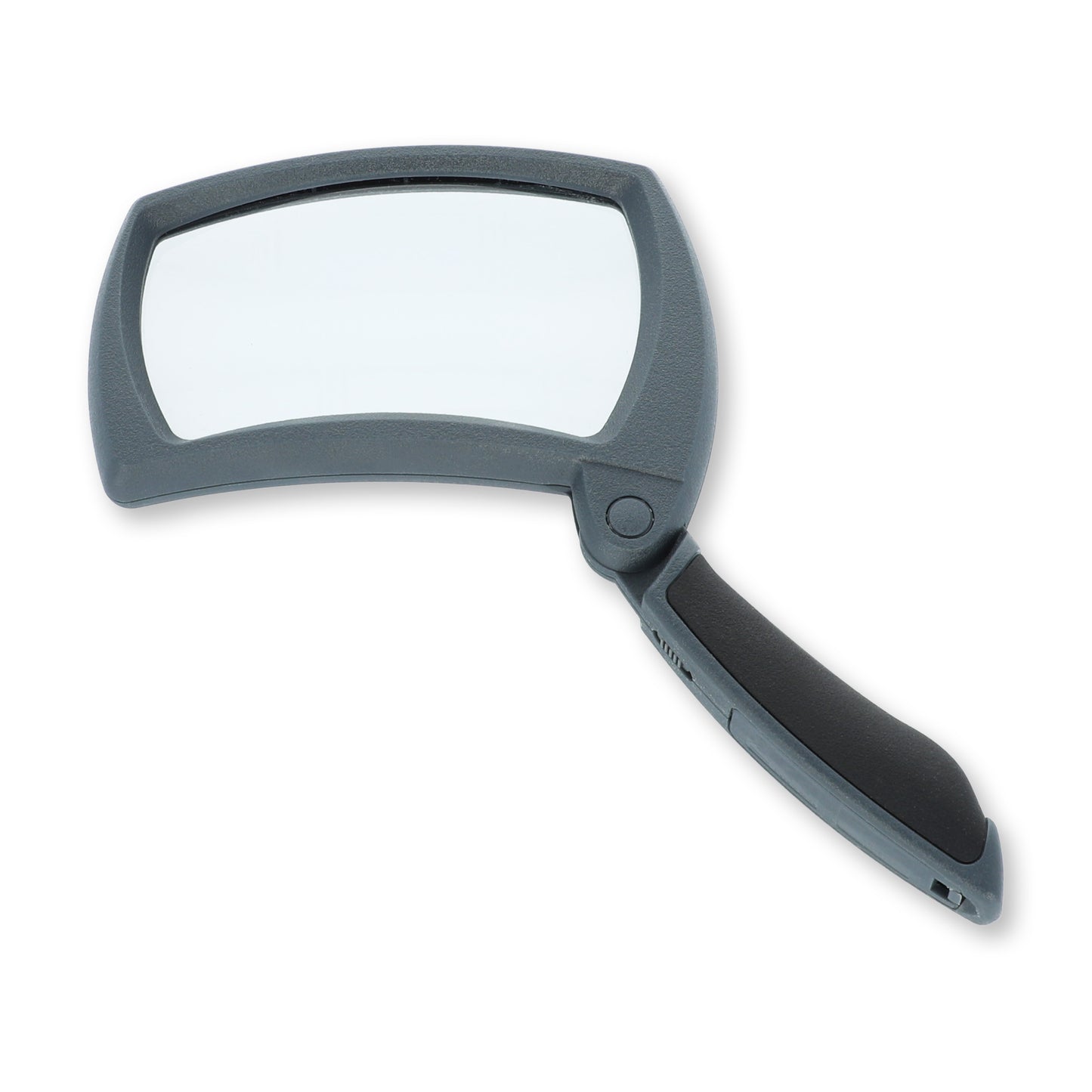Carson Lighted MagniFold MJ-50 – 2× Leselupe mit LED und Komfort-Klappgriff (Grau)