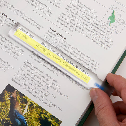 Carson MR-25 MagniRead – Stablupe für Zeilen &amp; Spalten (1,5×)