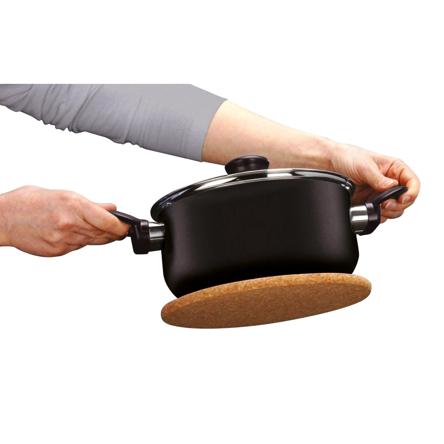 Metaltex Kork Topfuntersetzer 2er-Pack