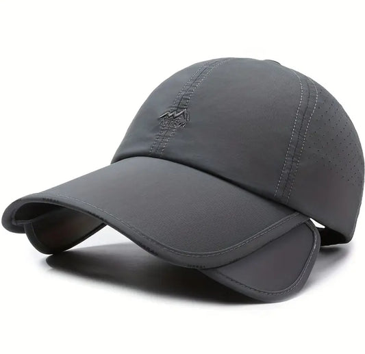 Baseballkappe mit erweiterter Krempe - Grau