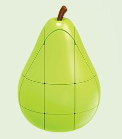 Zauberwürfel,3D Früchte