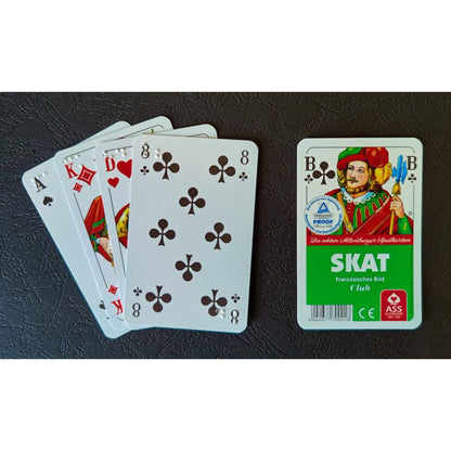 Skatspiel mit taktilen Symbolen