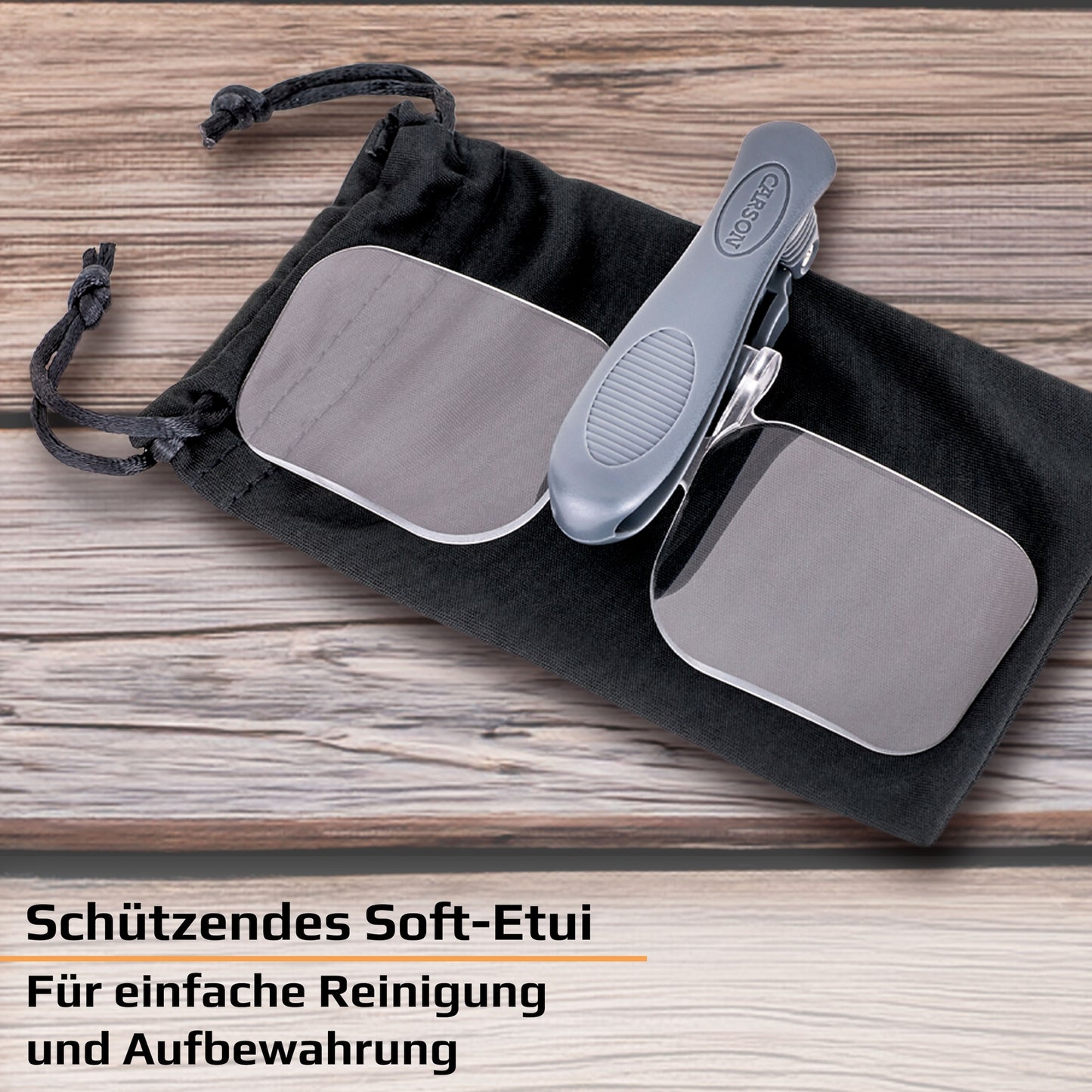 Carson VisorMag VM-14 – 2,25× Klemmlupe für Schirmmützen und Kappen (+5,00 dpt)
