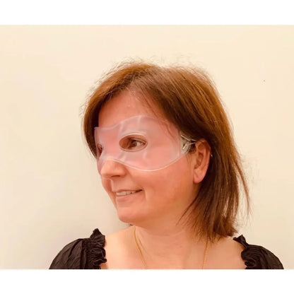 Augenrelaxmaske 24x7cm rosa. Kalt oder warm anwendbar. - Alltagshilfe