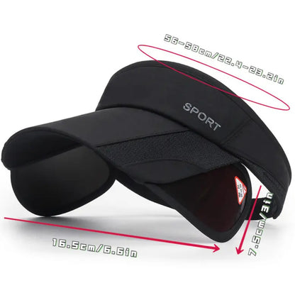 Sommer Sonnenhut mit großer Krempe – sportlicher UV-Schutz für Tennis, Golf & Strand