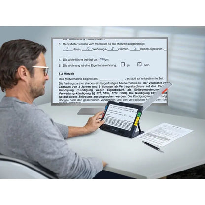 e-mag 100 Schweizer - Bildschirmlesegeräte