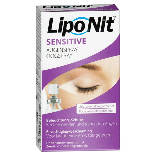 Lipo Nit® Augenspray Sensitive - zur Pflege der Augenpartie, mit Dexpanthenol, 10 ml