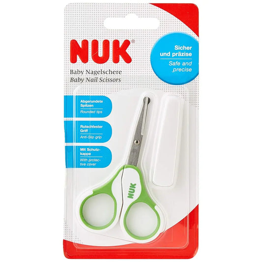 NUK Nagelschere sicher und präzise grün 1 Stück - Alltagshilfe