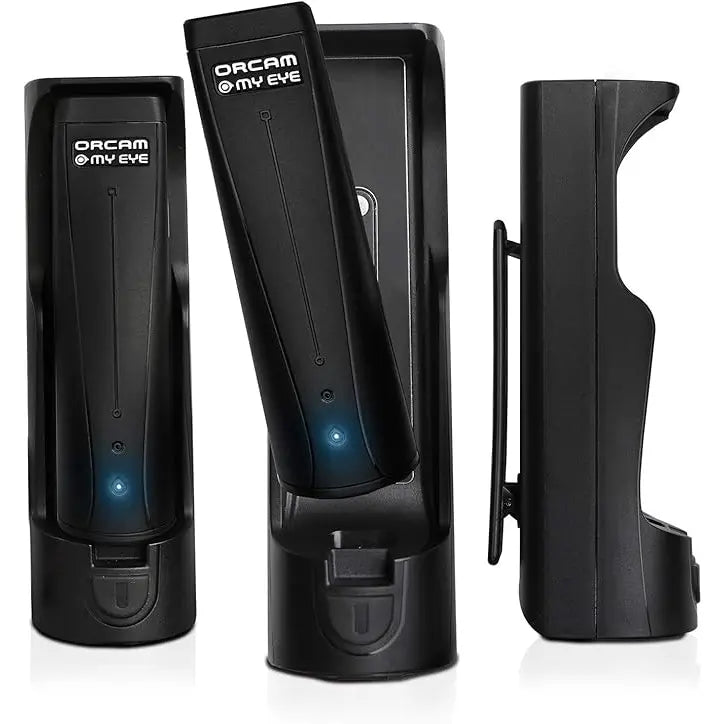 OrCam MyEye 2.0 Intelligentes Vorlesesystem für Blinde & Sehbehinderte - mit Powerbank - Alltagshilfe