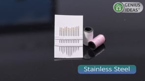 Genius Ideas Magic Needles – 12 selbst­einfädelnde Nähnadeln 007220