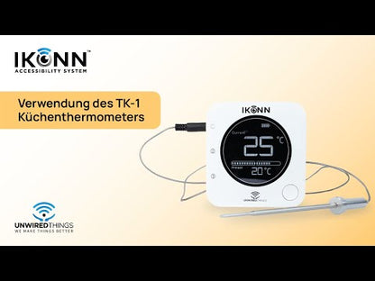 IKONN TK-1 Küchenthermometer – Präzise Temperaturkontrolle mit Sprachausgabe