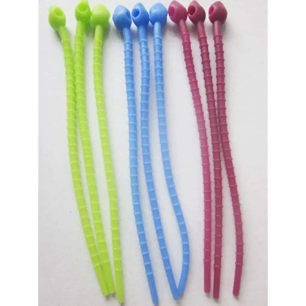 Silikonbinder/Kabelbinder für blinde und sehbehinderte Menschen - Alltagshilfe